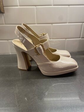 Sam Edelman Women's Jildie Mary Jane Slingback Pumps